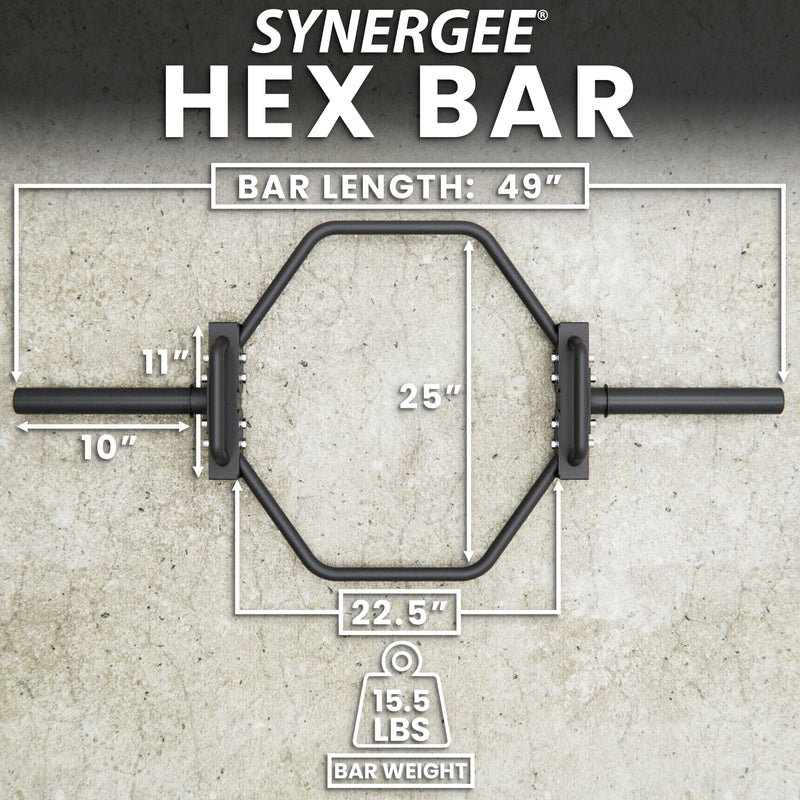 Load image into Gallery viewer, Synergee Hex Trap Bar
