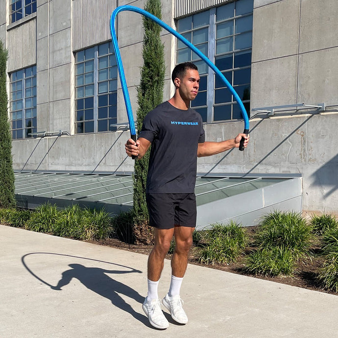 Hyperwear Weighted Jump Rope – The Heaviest Jump Rope for Intense Workouts