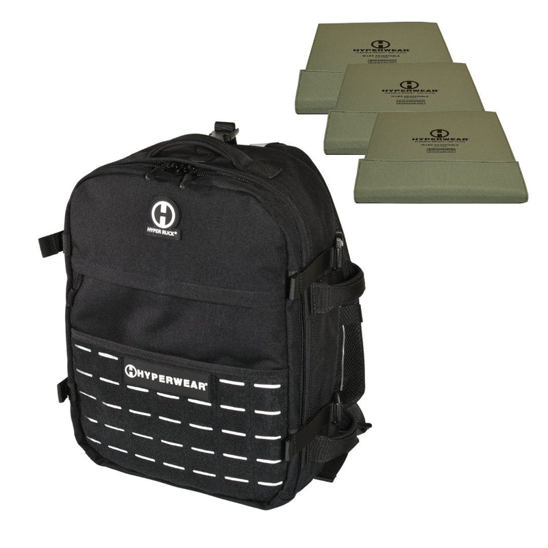 Load image into Gallery viewer, HYPER RUCK™ Rucking Backpack | Strength Training and Every Day Carry Bag
