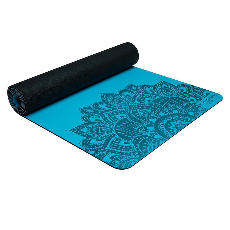 Load image into Gallery viewer, Yoga Design Lab - Infinity Yoga Mat - Mandala Aqua - The Best Yoga Mat provides great support
