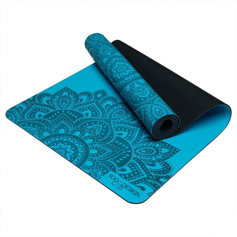 Load image into Gallery viewer, Yoga Design Lab - Infinity Yoga Mat - Mandala Aqua - The Best Yoga Mat provides great support
