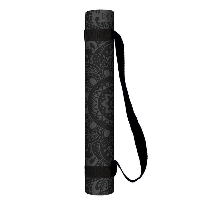 Load image into Gallery viewer, Infinity Yoga Mat - 5mm - Mandala Charcoal- The Best Yoga Mat provides great support
