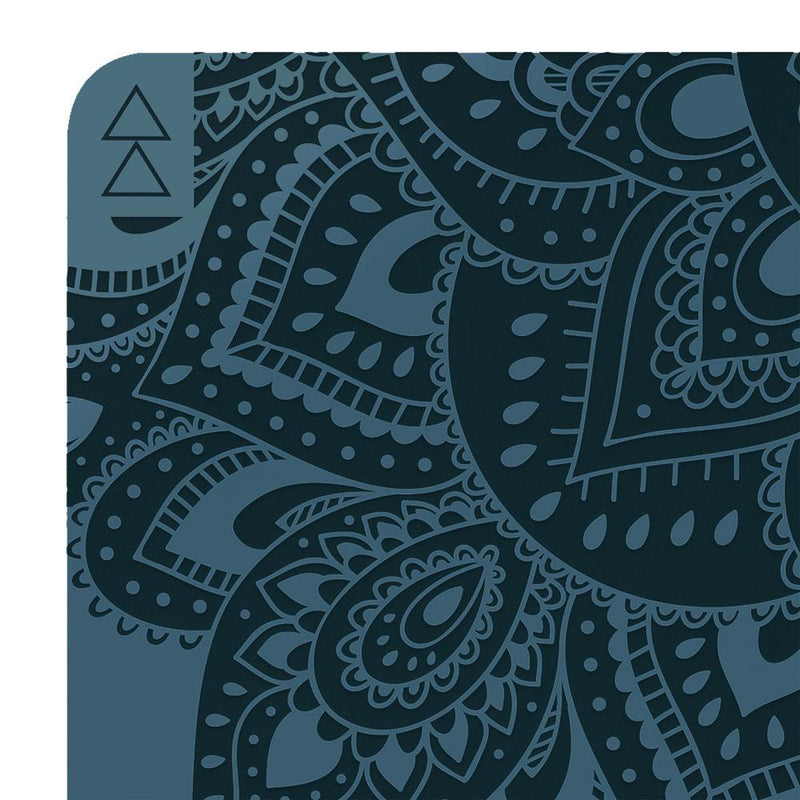 Load image into Gallery viewer, Infinity Yoga Mat - 5mm - Mandala Teal - Designed Yoga Mat for creative yogis
