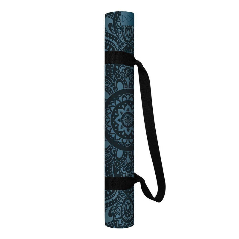 Load image into Gallery viewer, Infinity Yoga Mat - 5mm - Mandala Teal - Designed Yoga Mat for creative yogis
