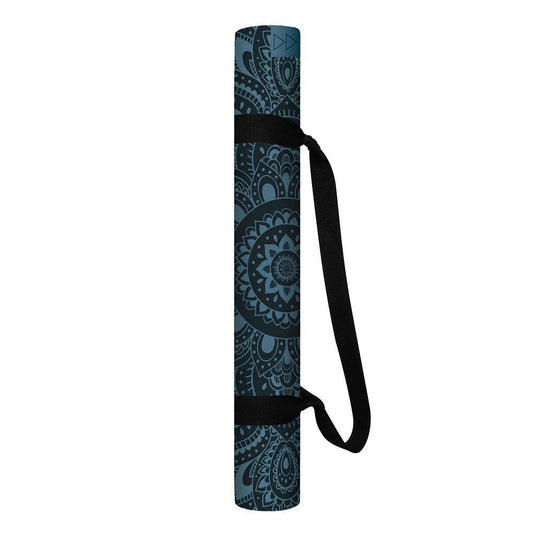 Infinity Yoga Mat - 5mm - Mandala Teal - Designed Yoga Mat for creative yogis