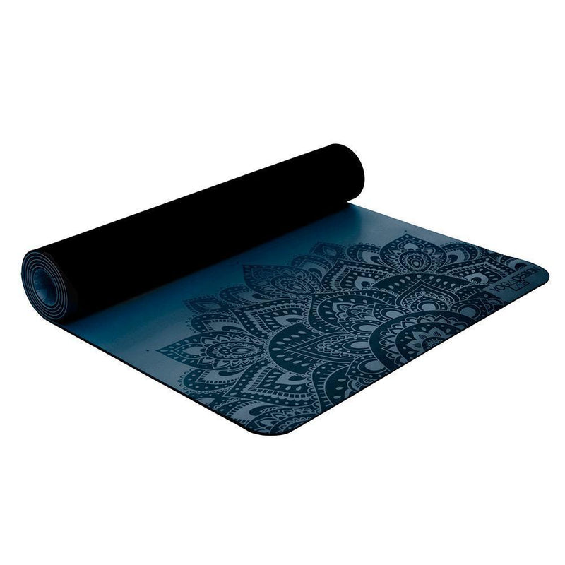 Load image into Gallery viewer, Infinity Yoga Mat - 5mm - Mandala Teal - Designed Yoga Mat for creative yogis
