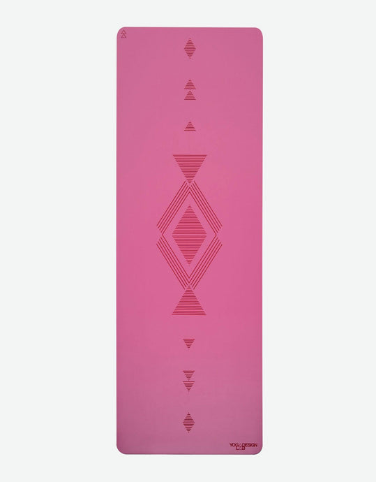 Yoga Design Lab - Infinity Yoga Mat - Tribal Rose - Best Workout & Exercise Mat