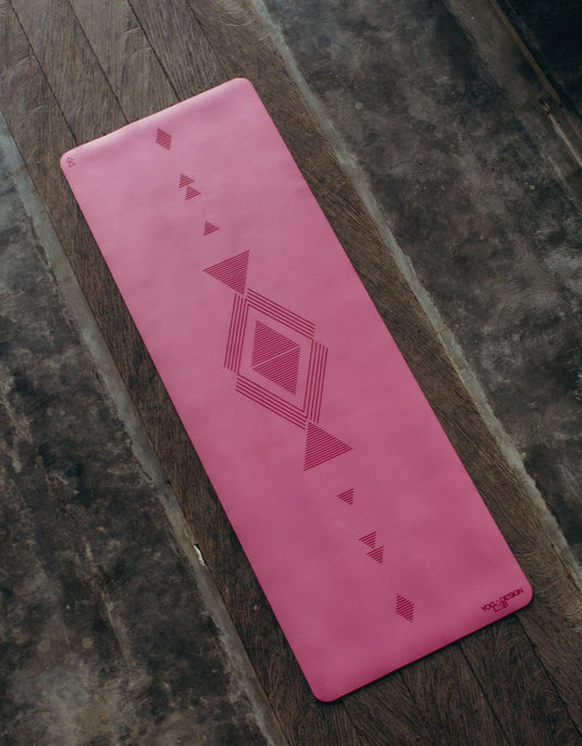 Yoga Design Lab - Infinity Yoga Mat - Tribal Rose - Best Workout & Exercise Mat