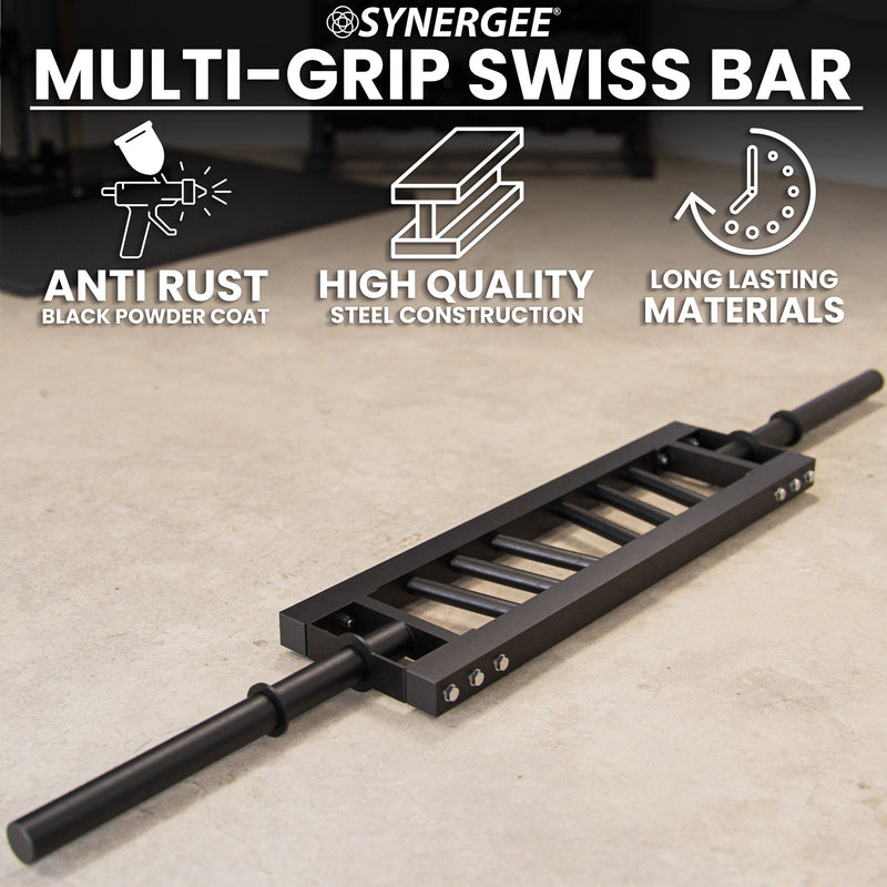 Load image into Gallery viewer, Synergee Multi-Grip Swiss Bar
