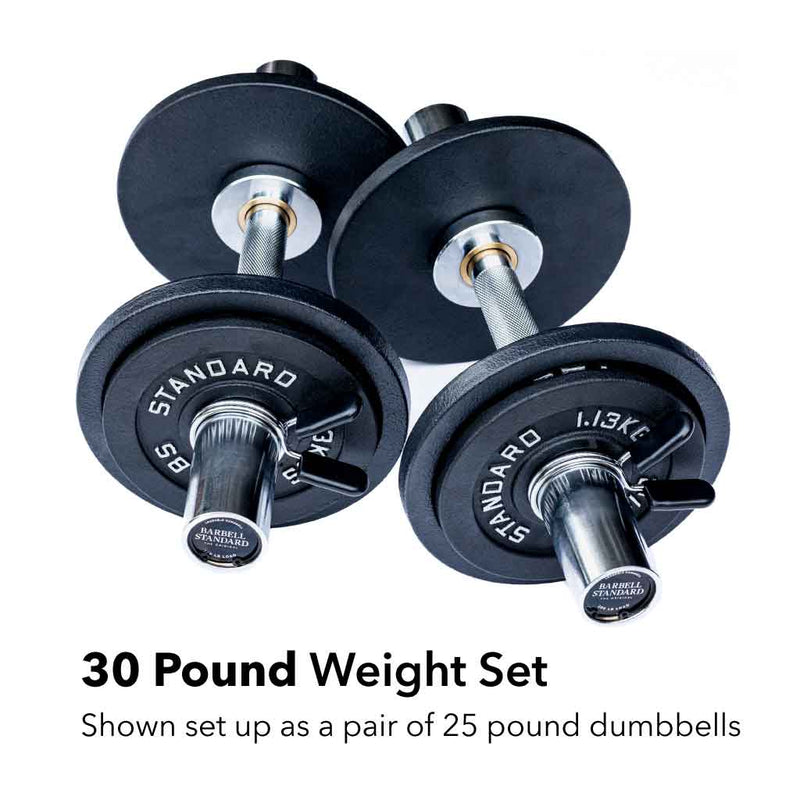 Load image into Gallery viewer, Barbell Standard Loadable Dumbbell Bar Weight Sets
