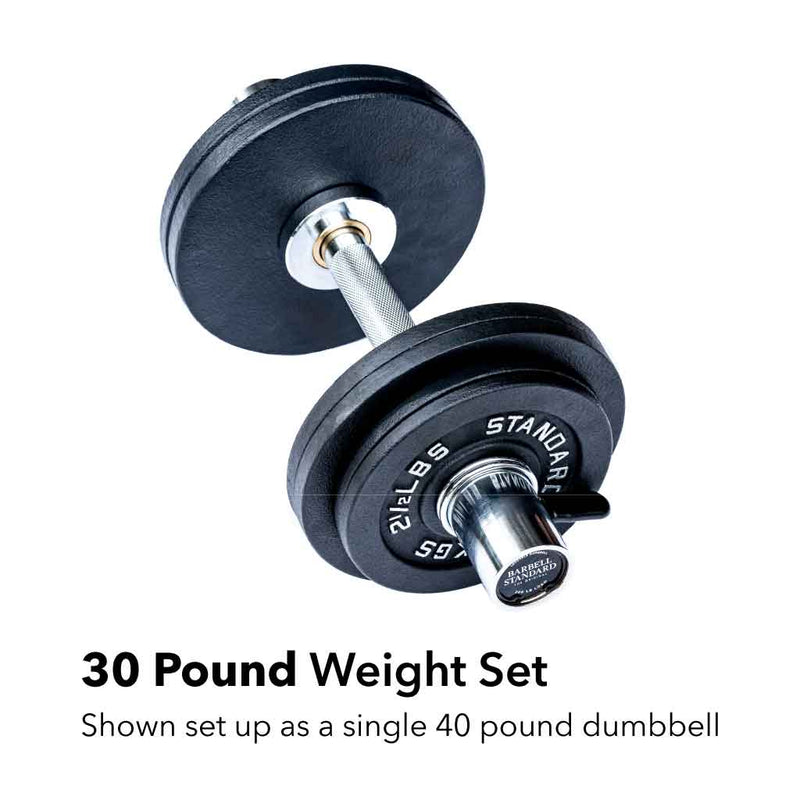 Load image into Gallery viewer, Barbell Standard Loadable Dumbbell Bar Weight Sets
