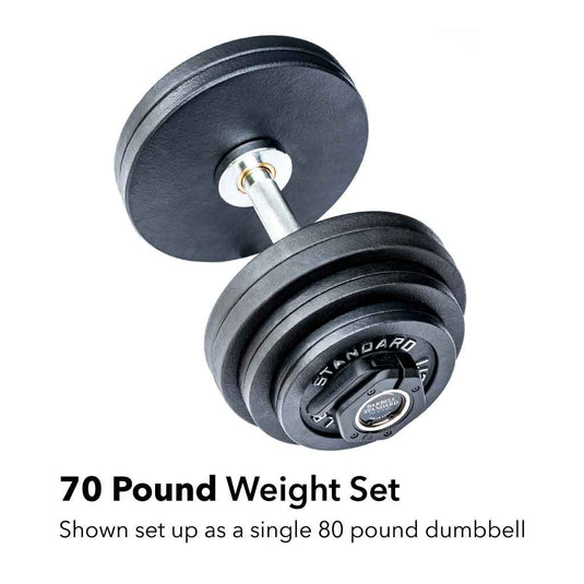 Barbell Standard Loadable Dumbbell Bar Weight Sets