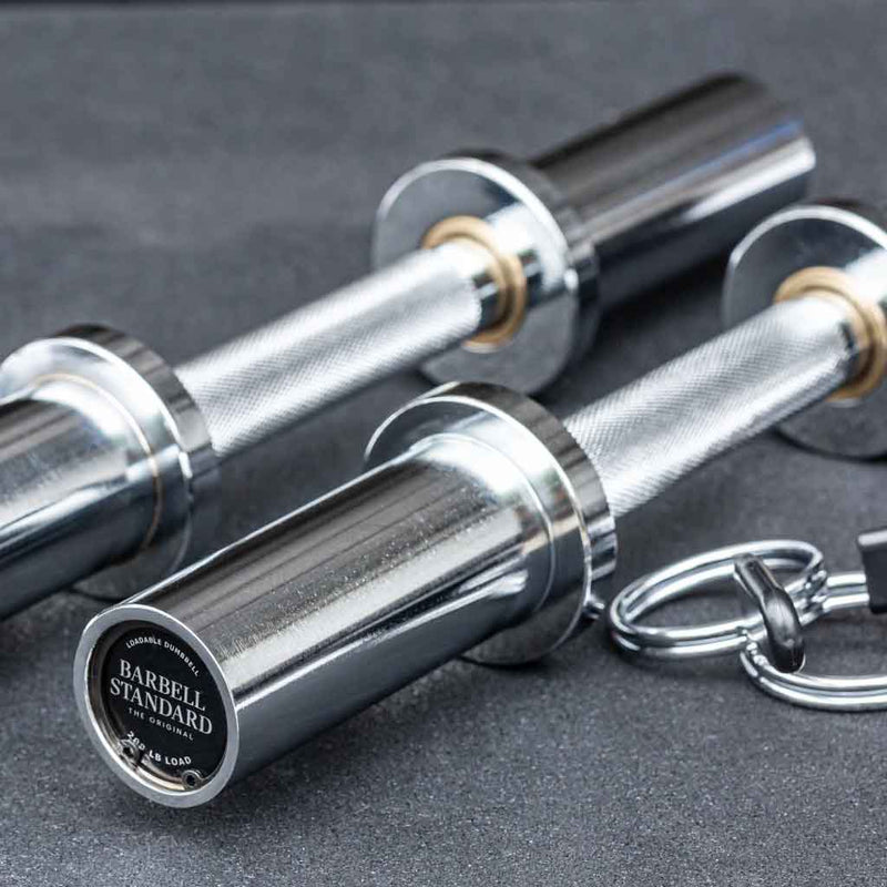 Load image into Gallery viewer, Barbell Standard Loadable Dumbbell Bar - Pair
