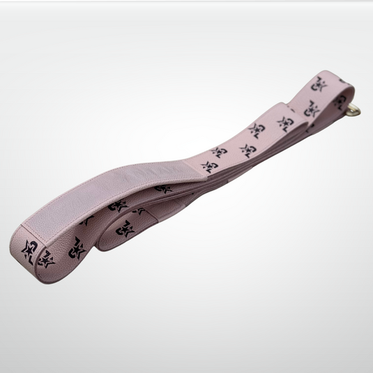 I AM Leather Monogram Yoga Strap