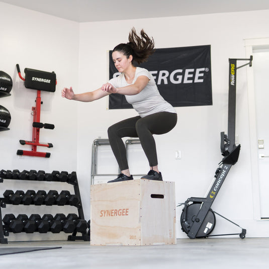 Synergee 3-in-1 Wood Plyo Boxes