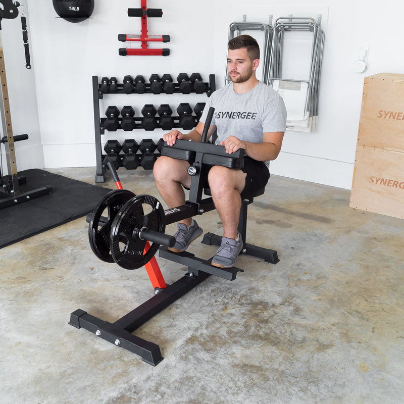 Load image into Gallery viewer, Synergee Seated Calf Raise Machine
