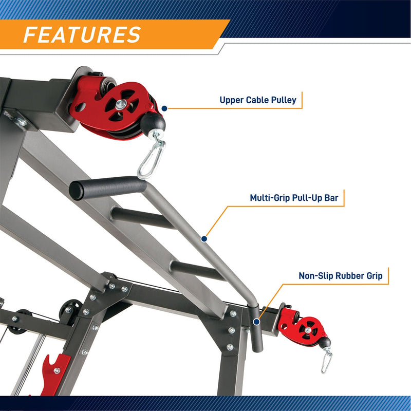 Load image into Gallery viewer, Marcy Pro Smith Machine Weight Bench Home Gym Total Body Workout Training System
