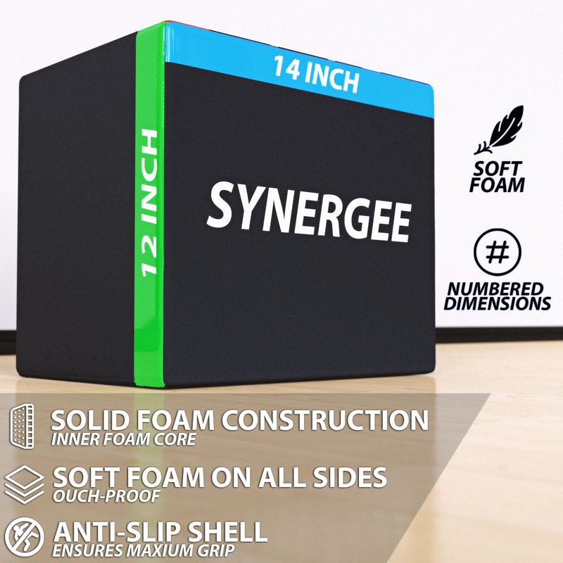 Load image into Gallery viewer, Synergee 3-in-1 Soft Plyo Boxes
