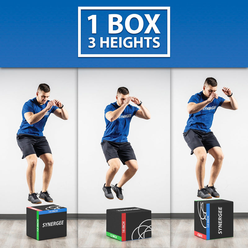 Load image into Gallery viewer, Synergee 3-in-1 Soft Plyo Boxes
