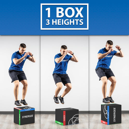 Synergee 3-in-1 Soft Plyo Boxes