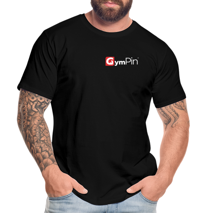 Oversize GymPin Black T-SHIRT - Carefully Selected Heavy Quality T-Shirt for the Gym