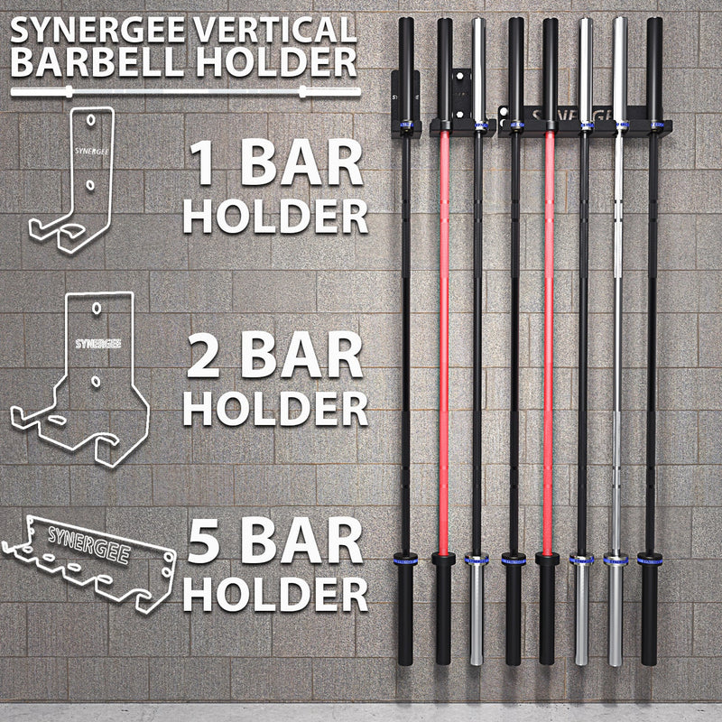 Load image into Gallery viewer, Synergee Vertical Barbell Wall Storage Racks
