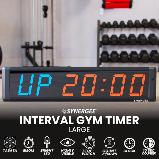 Synergee Customizable Interval Gym Timer