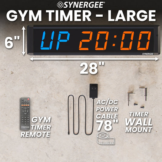 Synergee Customizable Interval Gym Timer