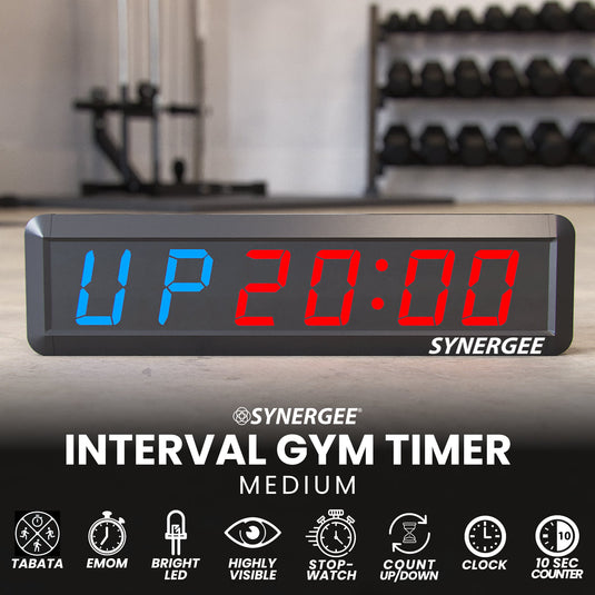 Synergee Customizable Interval Gym Timer