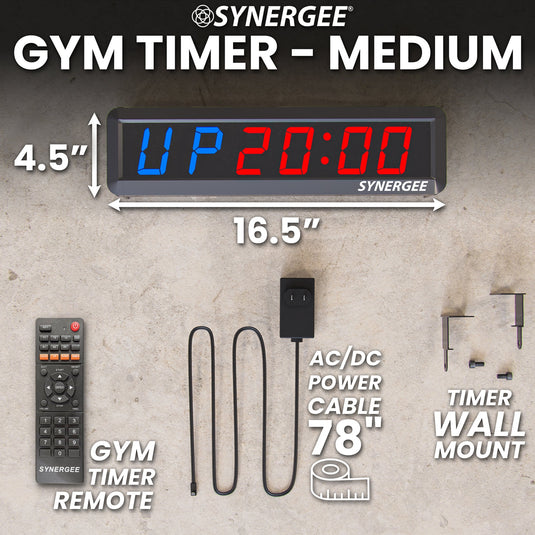 Synergee Customizable Interval Gym Timer