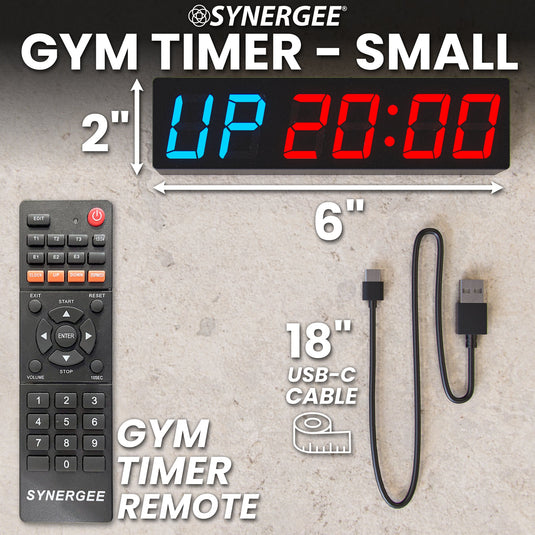 Synergee Customizable Interval Gym Timer