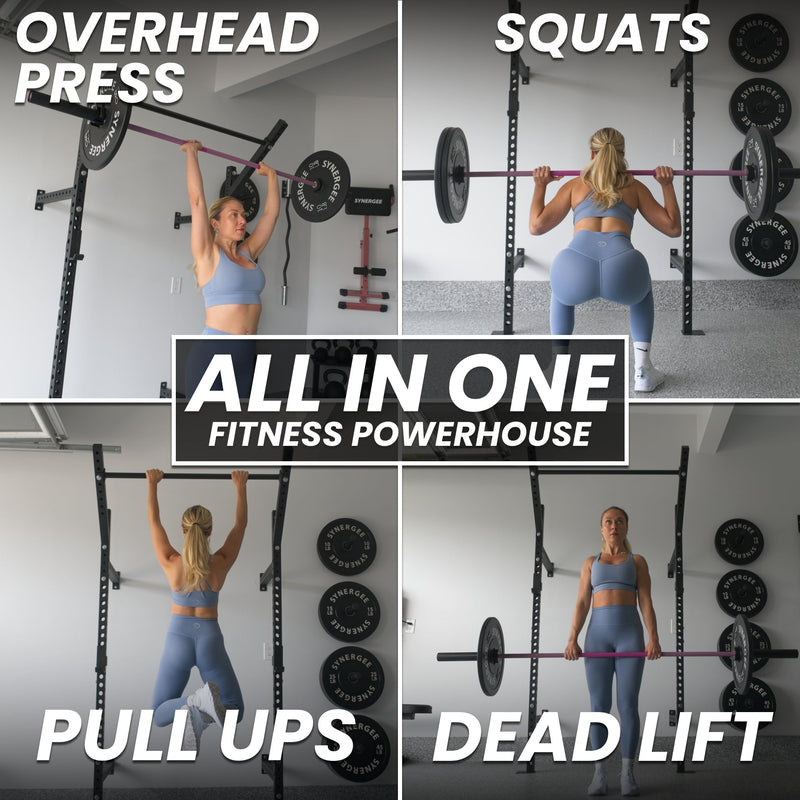 Load image into Gallery viewer, Synergee 2200 Series Wall Mounted Squat Rack
