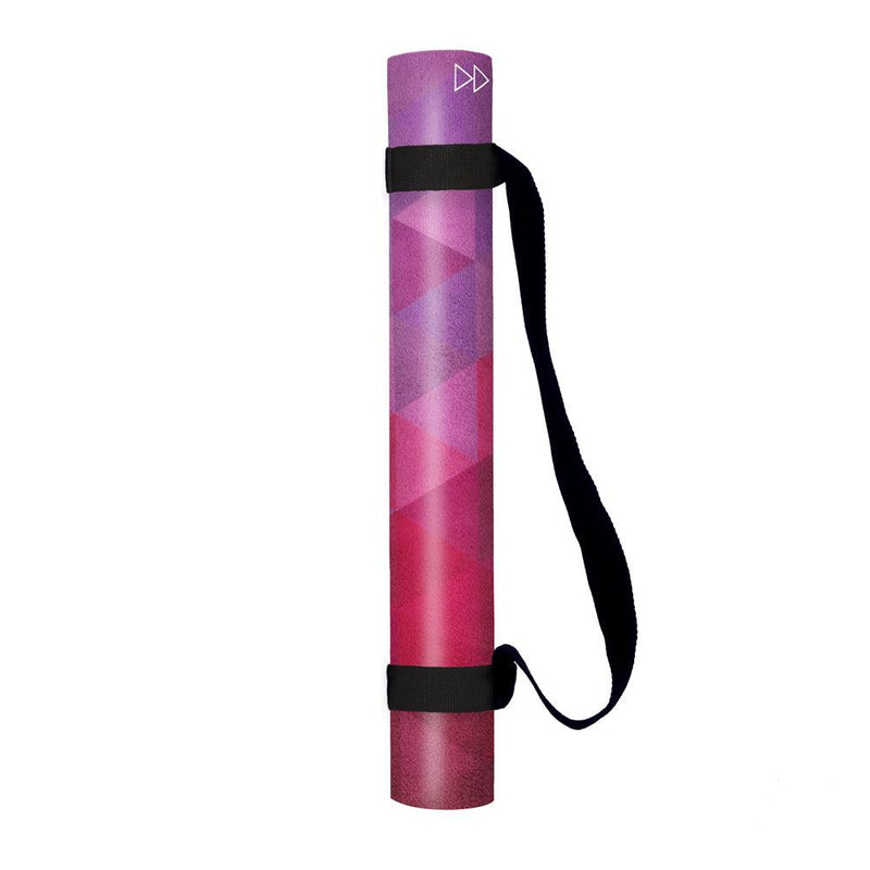 Load image into Gallery viewer, Travel Combo Yoga Mat - 2-in-1 (Mat + Towel) - Tribeca Sand 1.5mm
