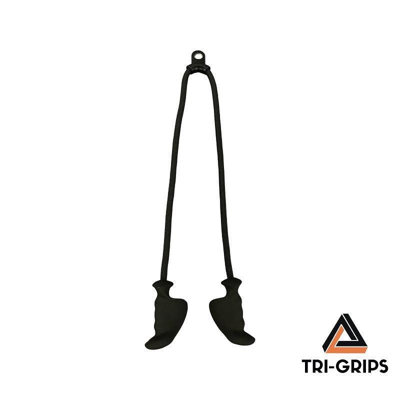 Load image into Gallery viewer, Tri-Grips Long Ropes | Tricep Handles
