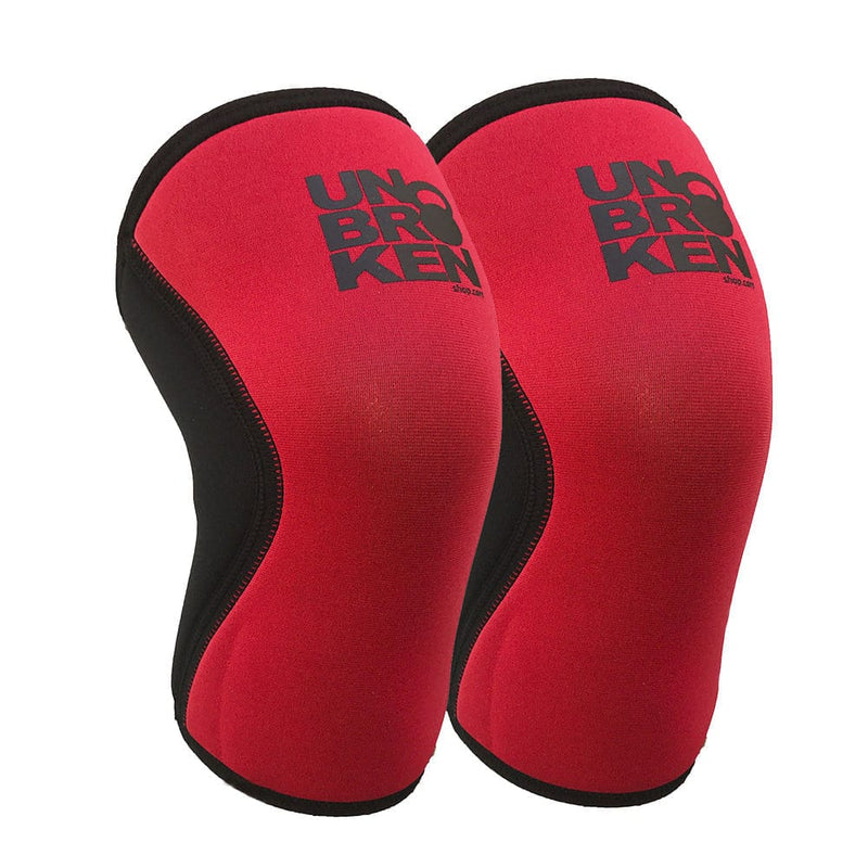 Load image into Gallery viewer, Reversible Knee Sleeves Red
