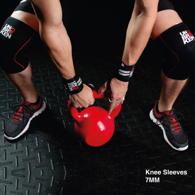 Load image into Gallery viewer, Reversible Knee Sleeves Red
