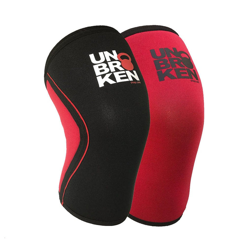 Load image into Gallery viewer, Reversible Knee Sleeves Red
