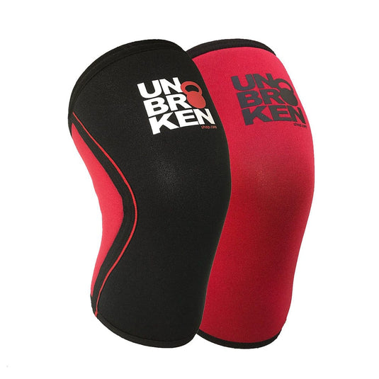 Reversible Knee Sleeves Red