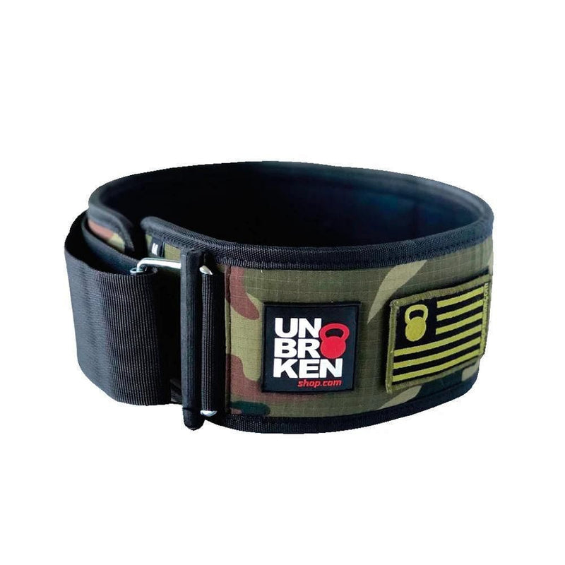 Load image into Gallery viewer, Weightlifting Nylon Belt Camo
