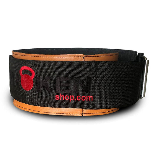 Weightlifting Leather Soft Belt Brown