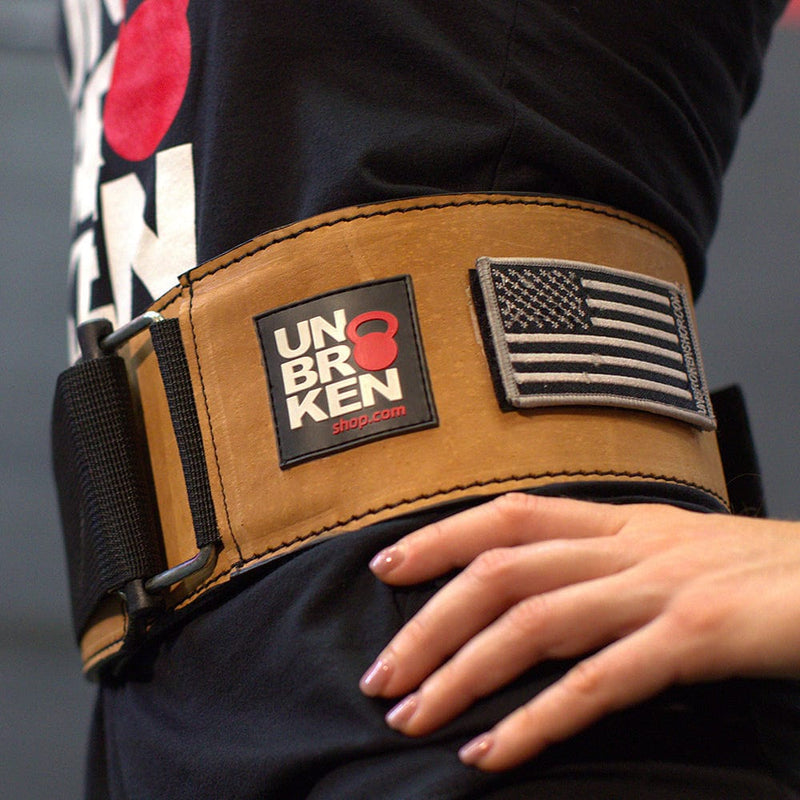 Load image into Gallery viewer, Weightlifting Leather Soft Belt Brown
