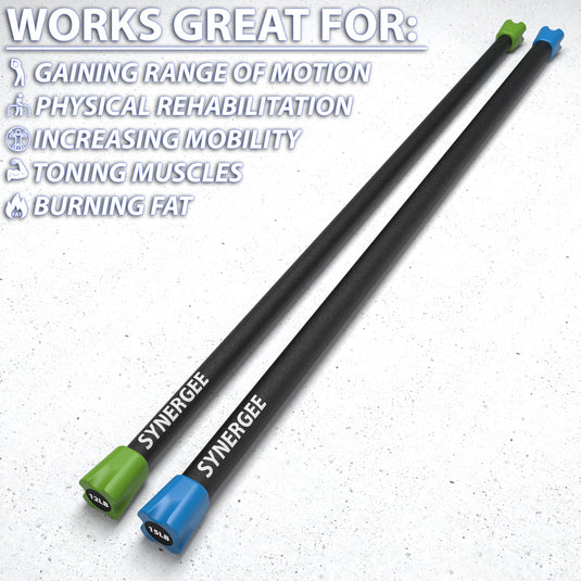 Synergee Weighted Workout Bars