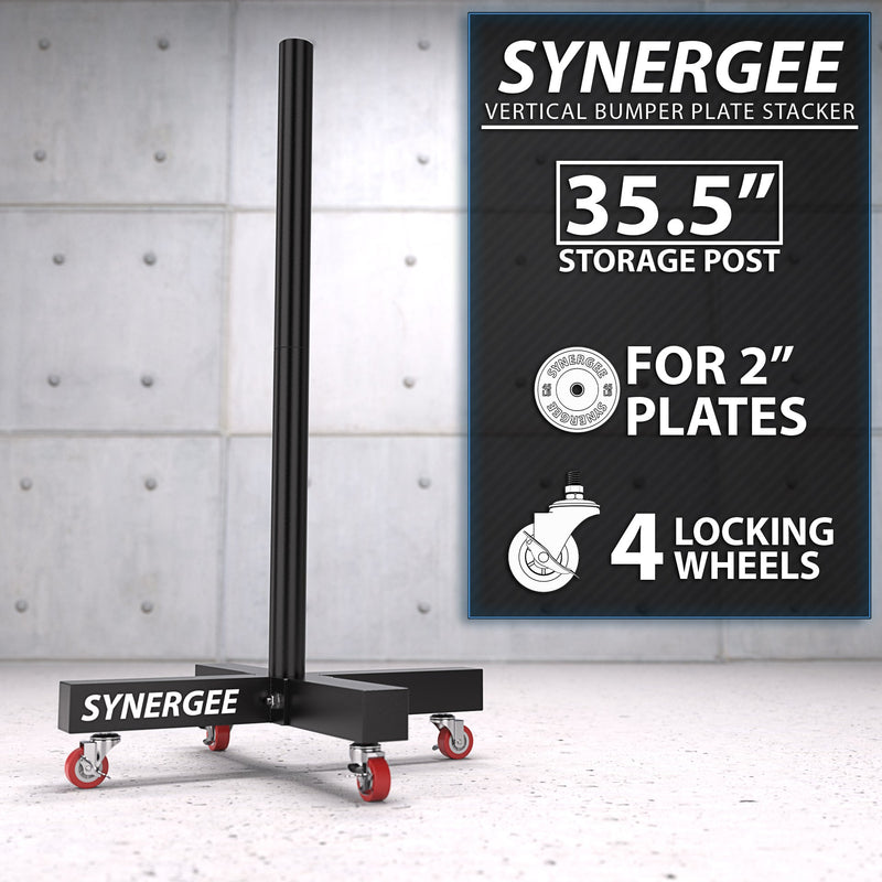 Load image into Gallery viewer, Synergee Weight Plate Stacker
