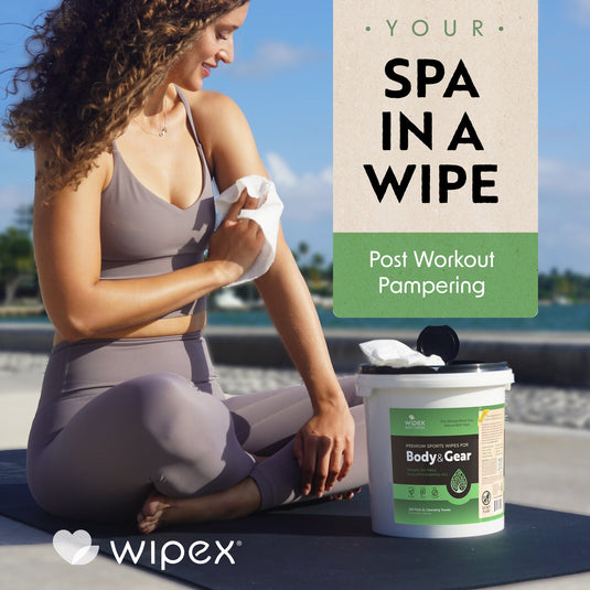 Refreshing Natural Body Wipes | Yoga, Jiu-Jitsu, Martial Arts, Interval Training | Post-Practice Rejuvenation