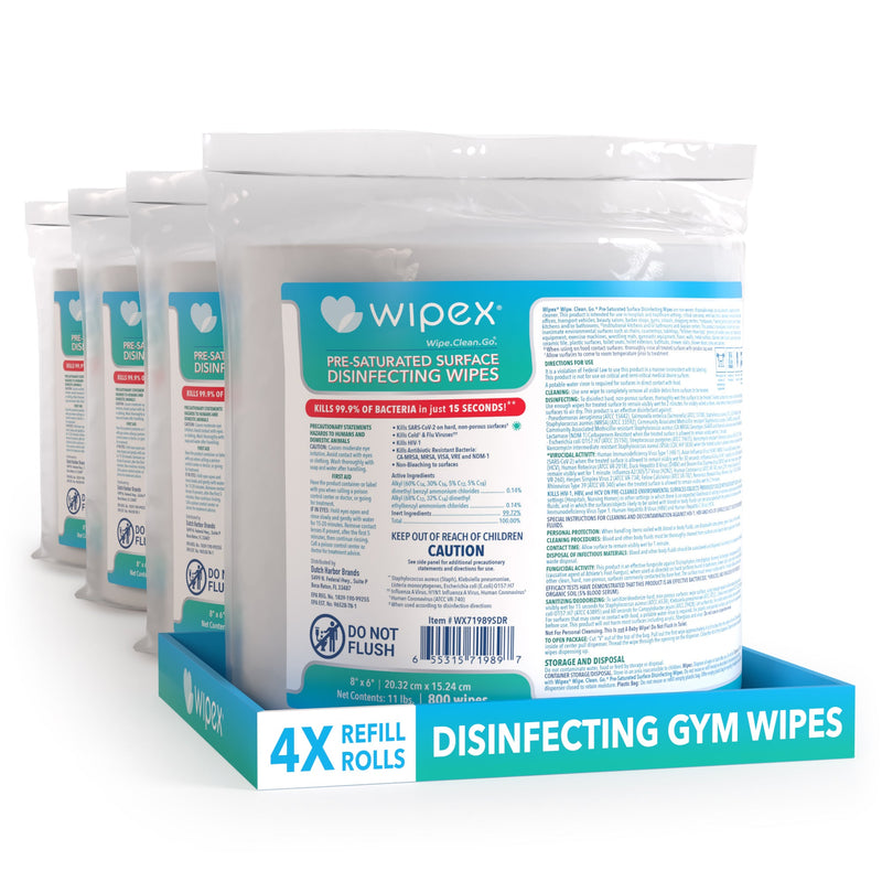 Load image into Gallery viewer, Wipex® EPA-Registered Disinfecting Wipes Roll 800ct.
