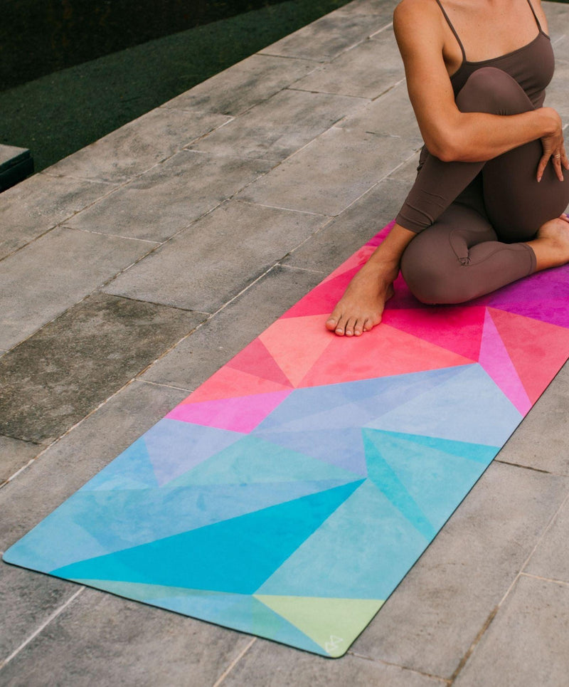 Load image into Gallery viewer, YDL Combo Travel Yoga Mat - 2-in-1 (Mat + Towel) 1.5 mm - Best For Travel
