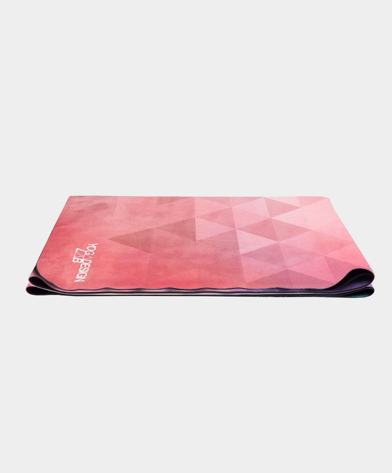 Load image into Gallery viewer, YDL Combo Travel Yoga Mat - 2-in-1 (Mat + Towel) 1.5 mm - Best For Travel
