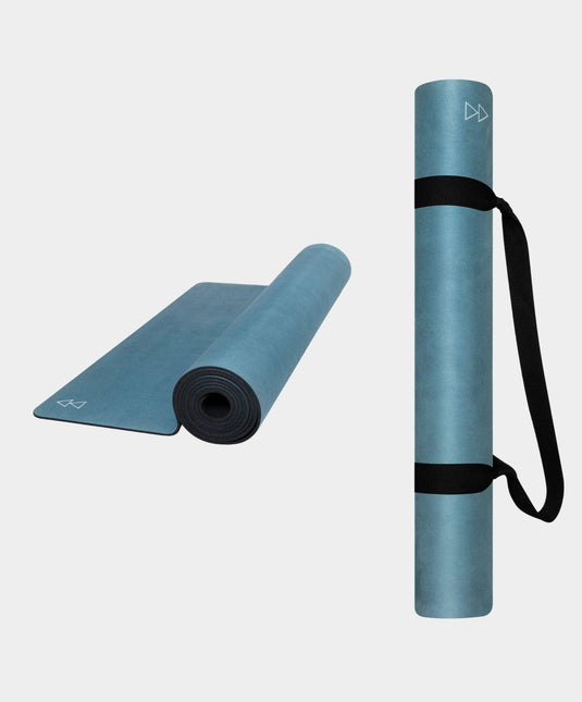 YDL Combo Yoga Mat - 2-in-1 (Mat + Towel) - Best For Hot Practices