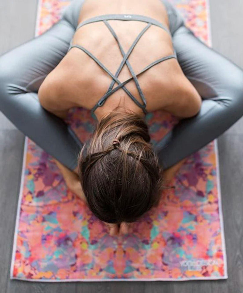 Load image into Gallery viewer, YDL Yoga Mat Towel - Ultra-Grippy, Moisture Absorbing &amp; Quick-Dry
