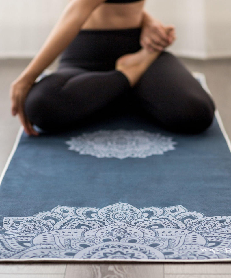 Load image into Gallery viewer, YDL Yoga Mat Towel - Ultra-Grippy, Moisture Absorbing &amp; Quick-Dry
